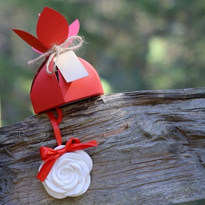 Flor em Gesso Perfumado