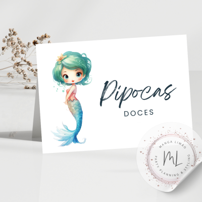 Marcadores de Mesa para Catering ? Formato Digital