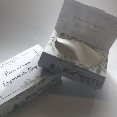 Caixa de Lenços para 'Lágrimas de Alegria '