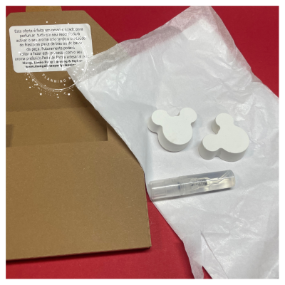 Gesso Perfumado Mickey em embalagem personalizável