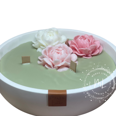 Taça com vela – Elegância e Aromaterapia em Um Só Produto