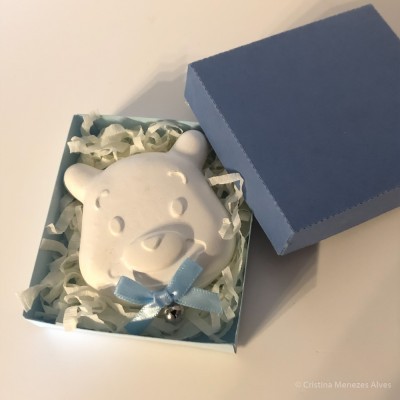 Ursinho em Gesso Perfumado