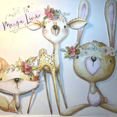 Painel de Festa efeito dimensional