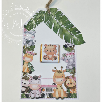 Cartão lembrança com 1 Napolitana