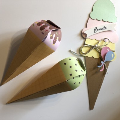 Convite Gelado - Pack 12 unidades