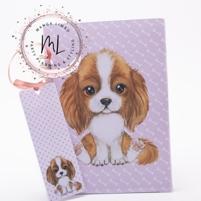 Cópia de Bloco de Espiral -  Cavalier King Charles