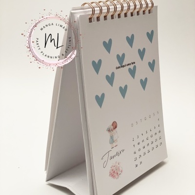 Calendário 2022 personalizável