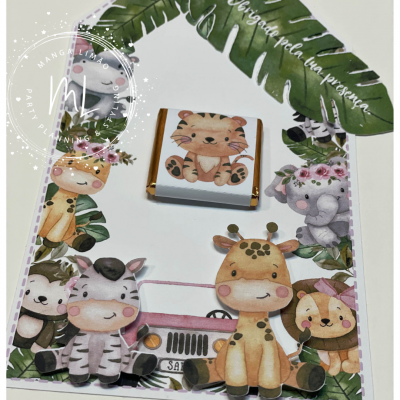 Cartão lembrança com 1 Napolitana