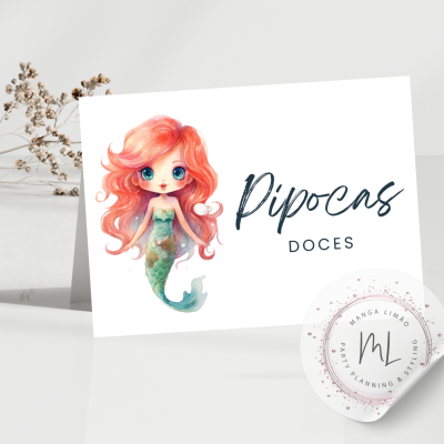 Marcadores de Mesa para Catering ? Formato Digital