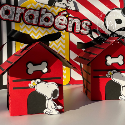 Caixa Casota Snoopy