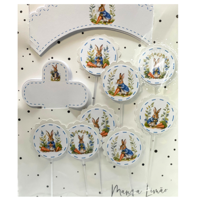 Pack Decoração Petter Rabbit
