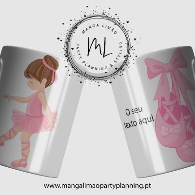 Caneca Bailarina ( Personalizável )