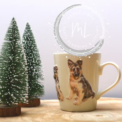 Caneca Pastor Alemão cachorros