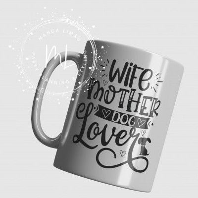 Caneca com Frase sobre Cães e seus donos