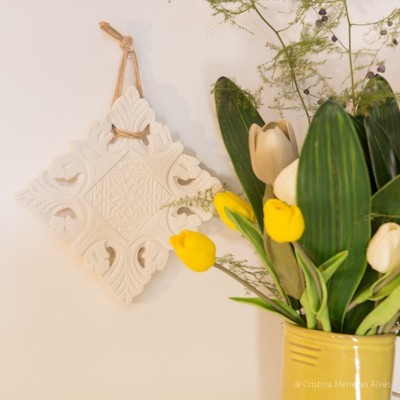 Placa em gesso perfumado