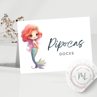 Marcadores de Mesa para Catering ? Formato Digital