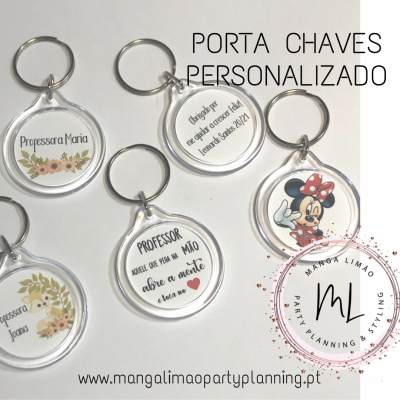 Porta chaves acrilico personalizado
