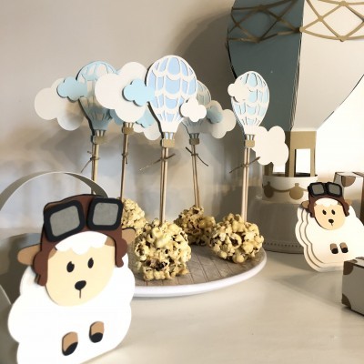 Tema Balão de Ar Quente,