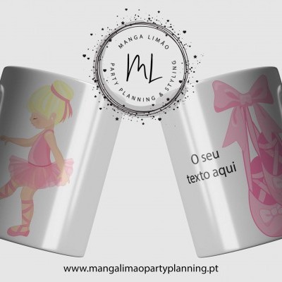 Caneca Bailarina ( Personalizável )