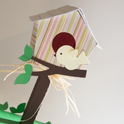 Casa de passarinho 3D