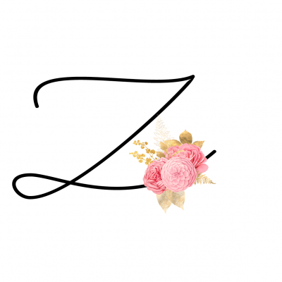 Caneca Monograma Flor Rosa