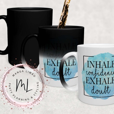 Caneca Mágica com frases