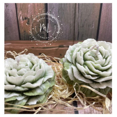 Pack 2 velas aromáticas Flor