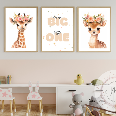 Quadros Digitais para Quartos Infantis