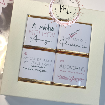 Caixa 4 Napolitanas de Chocolate de leite