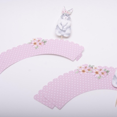 Cinta Cupcake Coelhinha ADELAIDE