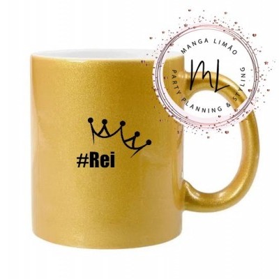 Caneca Dourada Reis