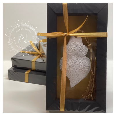 Coração de Viana em Gesso Perfumado