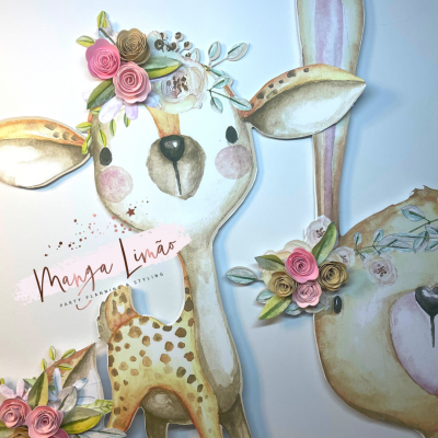 Painel de Festa efeito dimensional