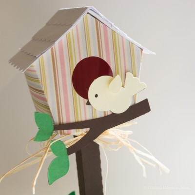 Casa de passarinho 3D