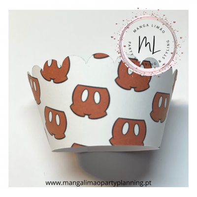 Cintas Cupcake Mickey