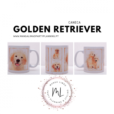 Caneca Golden Retriever