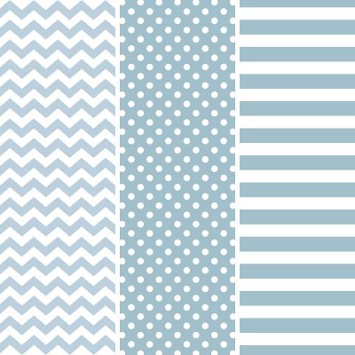 Cintas para Cupcakes Ricas, Zig Zag e Pintas