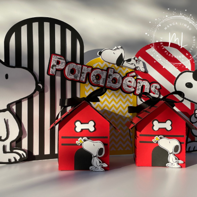 Caixa Casota Snoopy