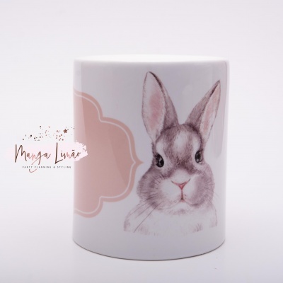 Mealheiro Personalizável coelhinhos