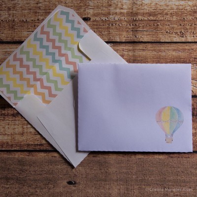 Envelope Infantil Forrado - Pack 12 unidades