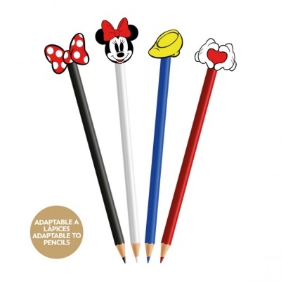 Conjunto 4 borrachas Minnie