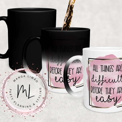 Caneca Mágica com frases