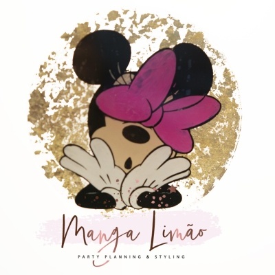 Topo de Bolo Minnie
