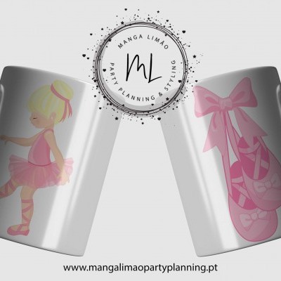 Caneca Bailarina ( Personalizável )