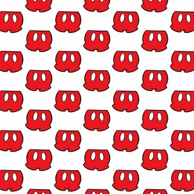 Grinalda de Bandeirolas Mickey e Minnie