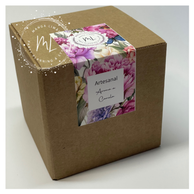 Vela Artesanal em Pote