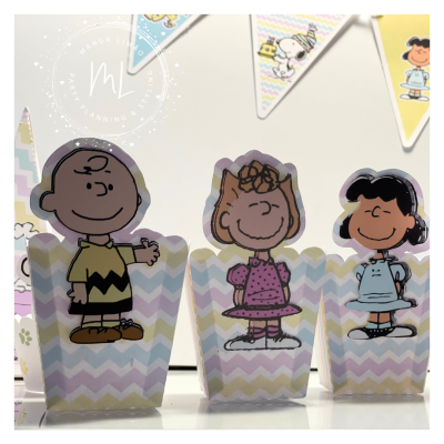 Copo Pipocas Snoopy 8 unidades