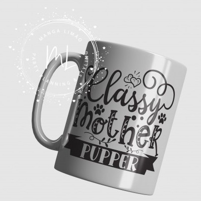 Caneca com Frase sobre Cães e seus donos