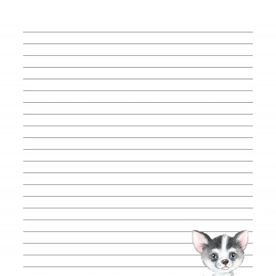 Bloco de Espiral -  Husky