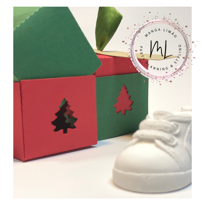 Bota em gesso perfumado